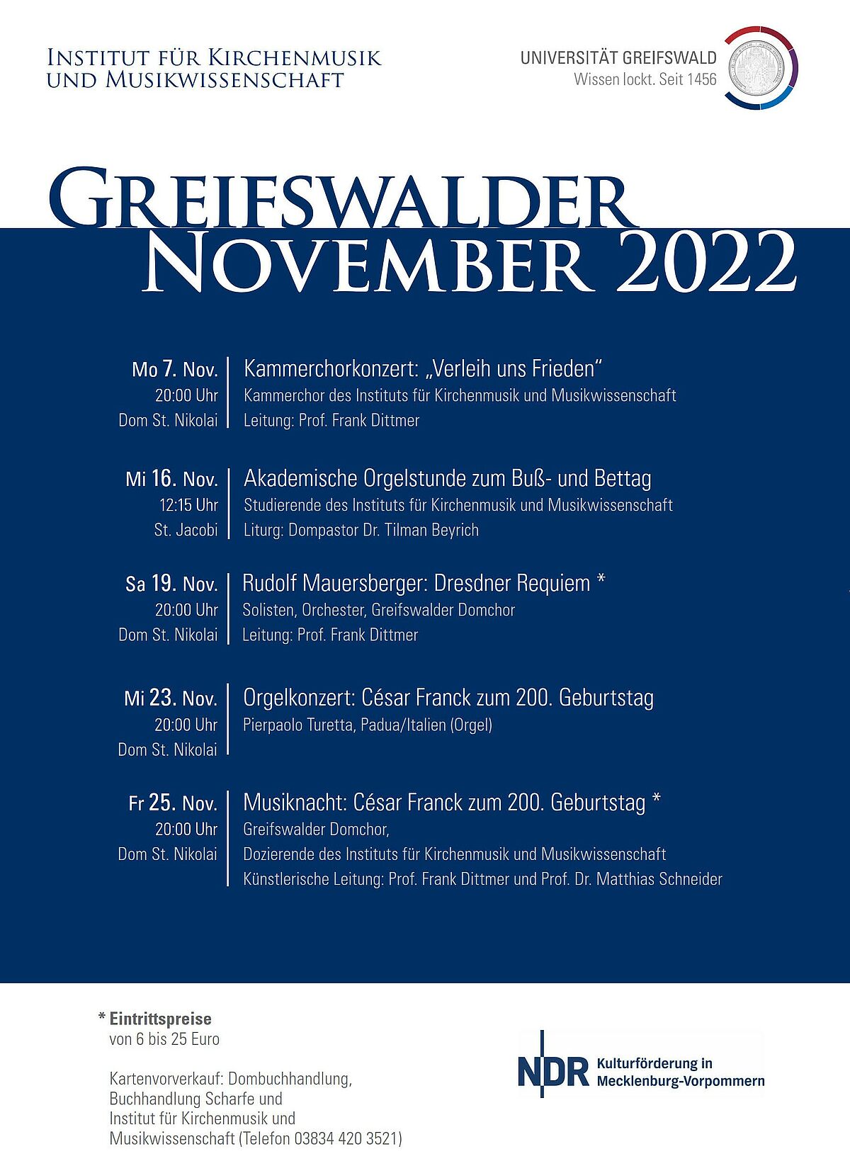 Plakat Greifswalder November 2022